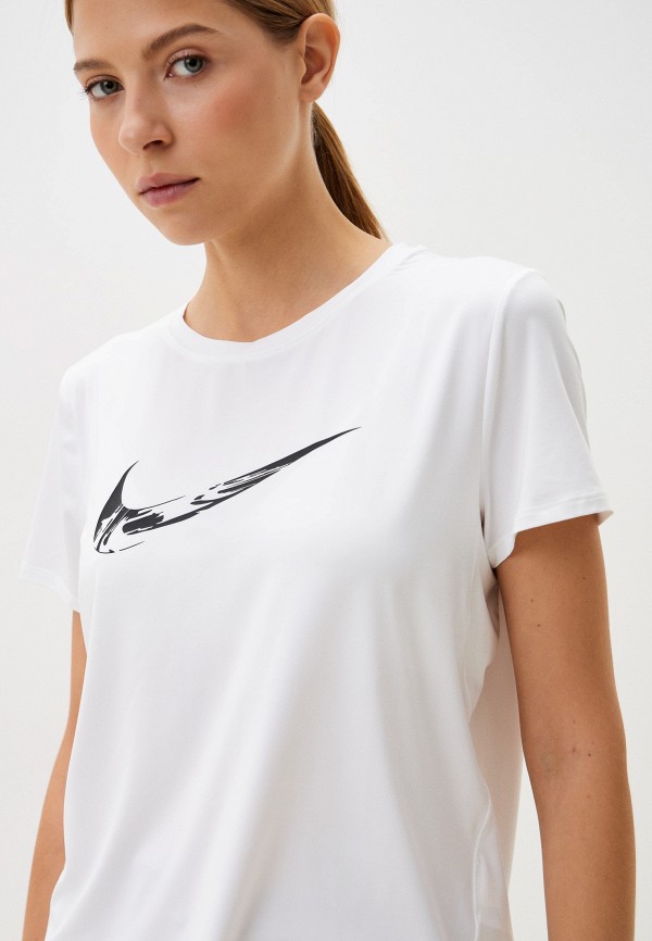 Nike Футболка спортивная - W NK ONE SWOOSH HBR DF SS TOP - фото 4