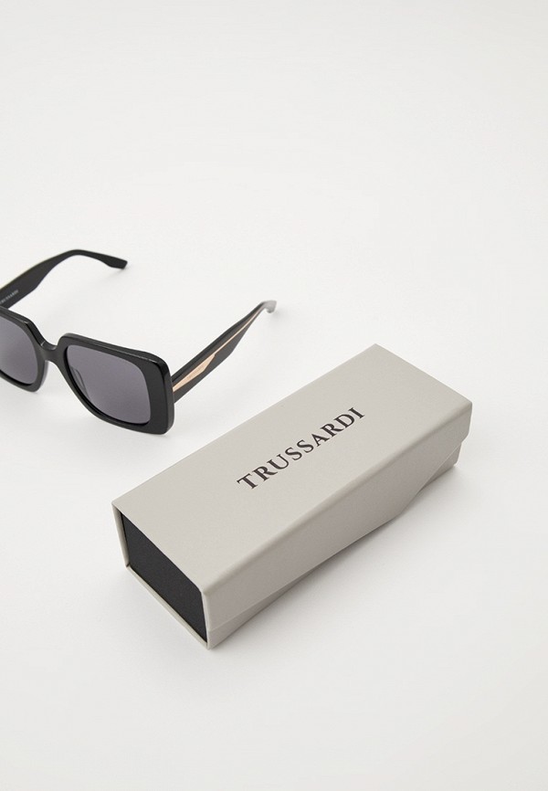 Trussardi Очки солнцезащитные - TSW9029 A01 - фото 4
