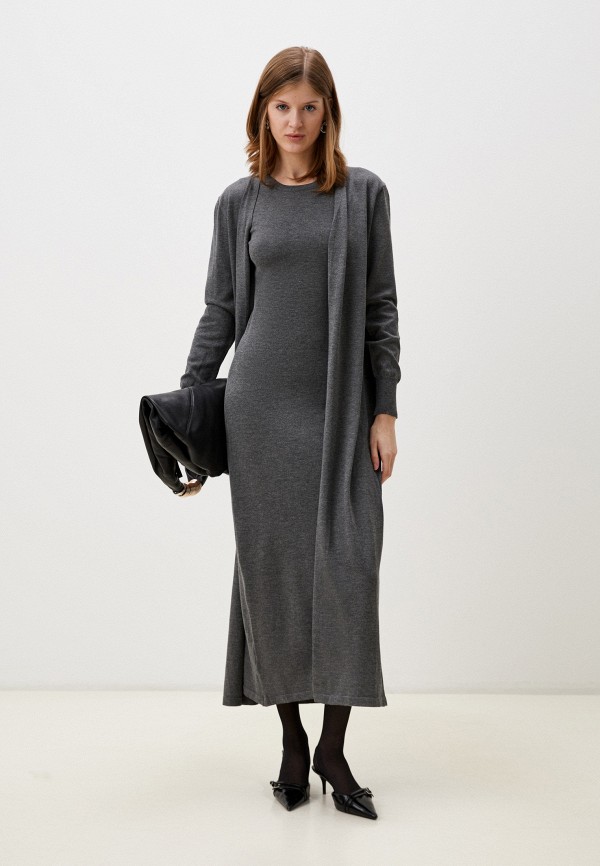 Diverius Платье и кардиган - фото 1