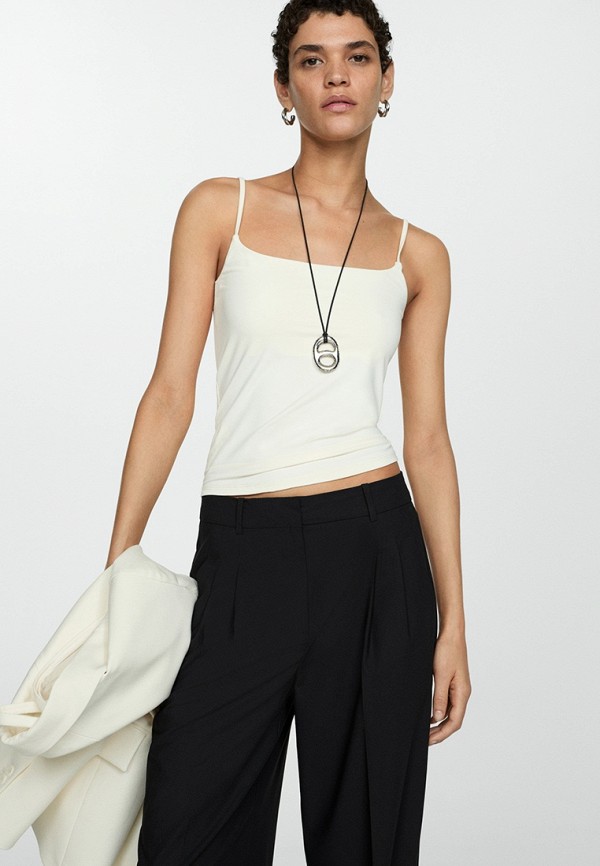 Mango Брюки - CHAI - фото 5