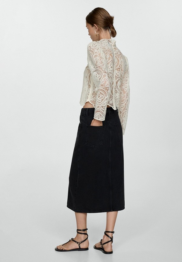 Mango Юбка джинсовая - SOLE - фото 3