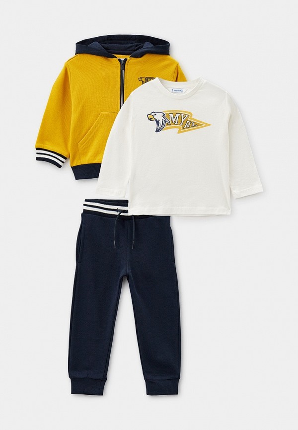 Mayoral Толстовка, лонгслив и брюки - фото 1