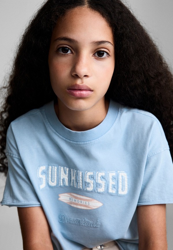 Mango Kids Футболка - SUNKISS - фото 6