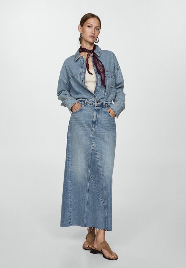 Mango Юбка джинсовая - VENETIA - фото 2