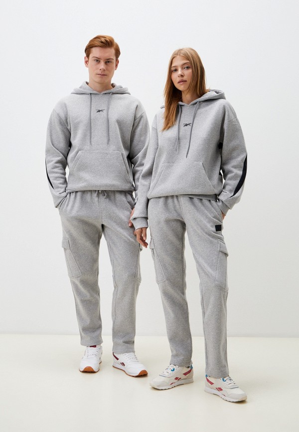 Reebok Брюки спортивные - Cl Team Tradition Knit Cargo Pant - фото 2