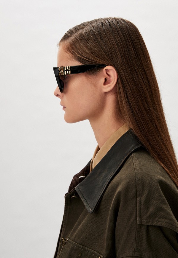Miu Miu Очки солнцезащитные - MU 01YS 1AB5D1 - фото 6