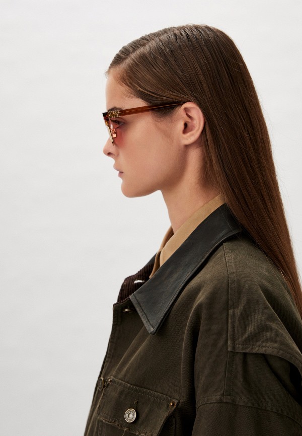 Miu Miu Очки солнцезащитные - MU 10ZS 15T1D0 - фото 6