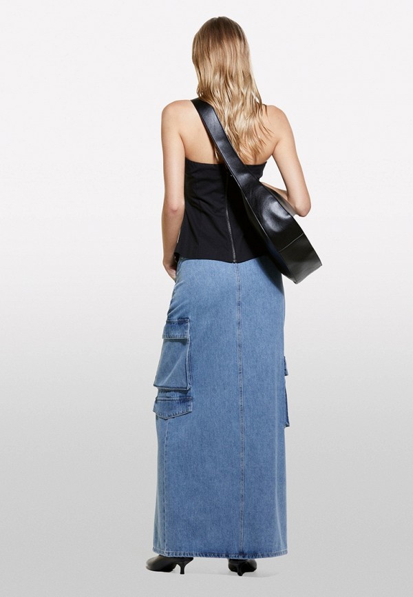 Sisley Юбка джинсовая - фото 3