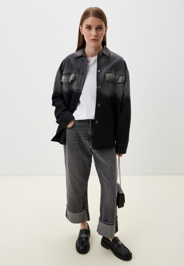 Rinascimento Рубашка джинсовая - фото 2