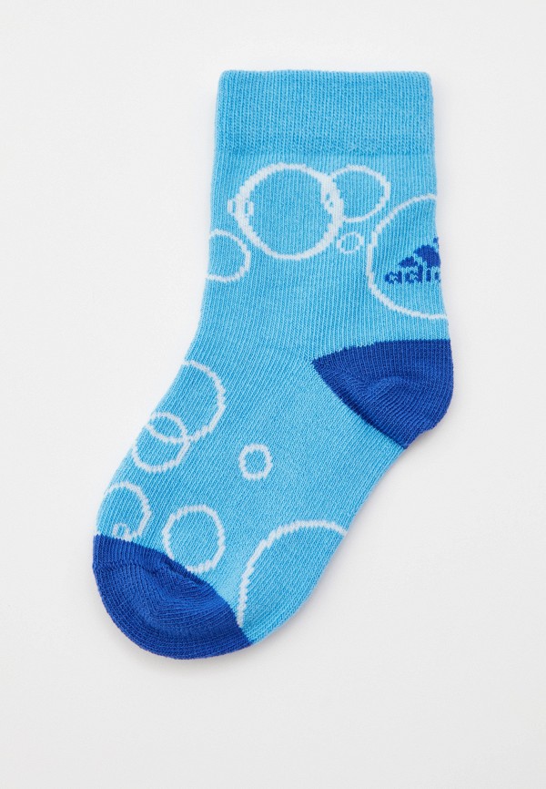 adidas Носки 3 пары - KIDS GRF 3PP HALBLU/BLUBRS/LUCBLU - фото 3