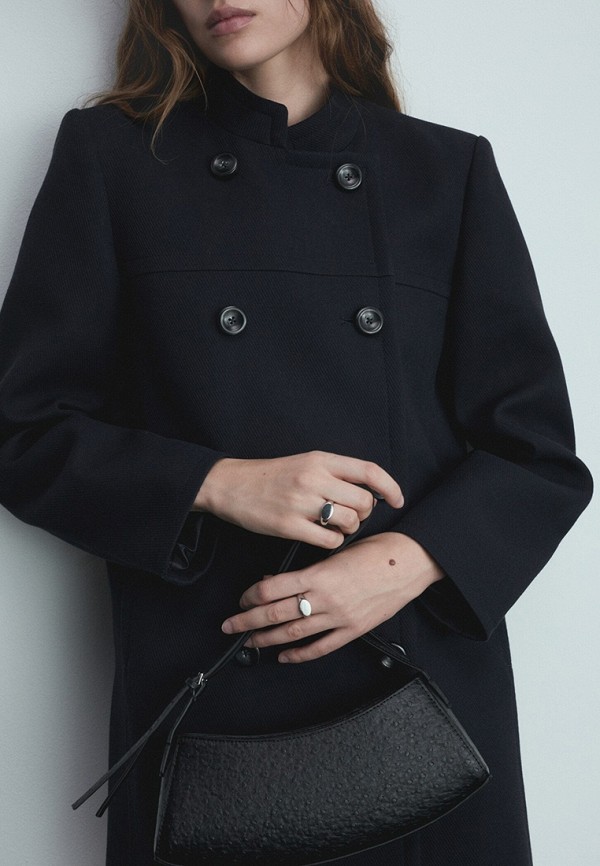 Mango Пальто двубортное - RICE - фото 6