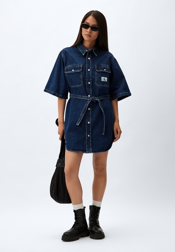 Calvin Klein Jeans Платье джинсовое - фото 1