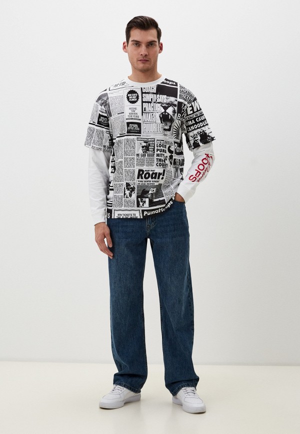 PUMA Лонгслив - Media Day LS Tee - фото 2