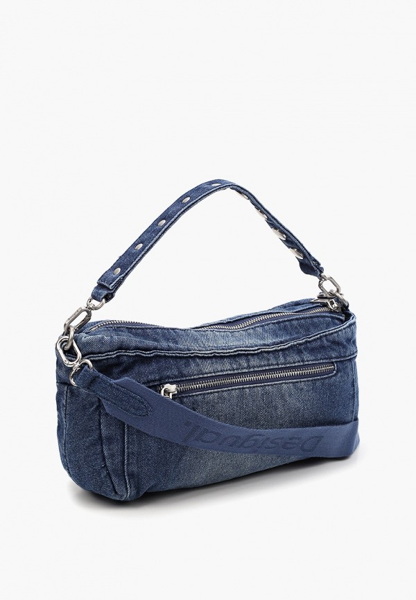 Desigual Сумка джинсовая и брелок - фото 2