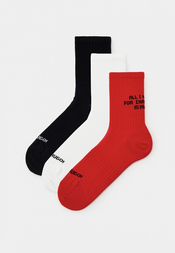 Hugo Носки 3 пары - 3PQS X-MESSAGES CC W - фото 1