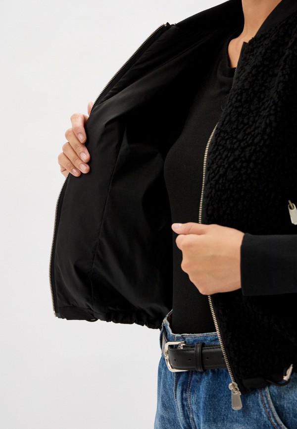 Pinko Бомбер меховой - фото 4