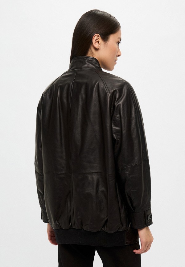 Marella Куртка кожаная утепленная - NARVEL - фото 3