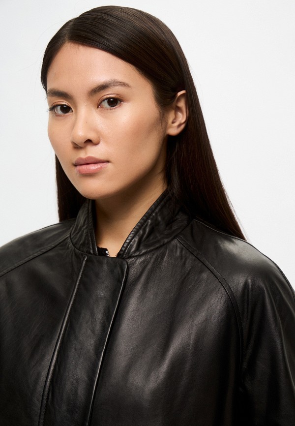 Marella Куртка кожаная утепленная - NARVEL - фото 5