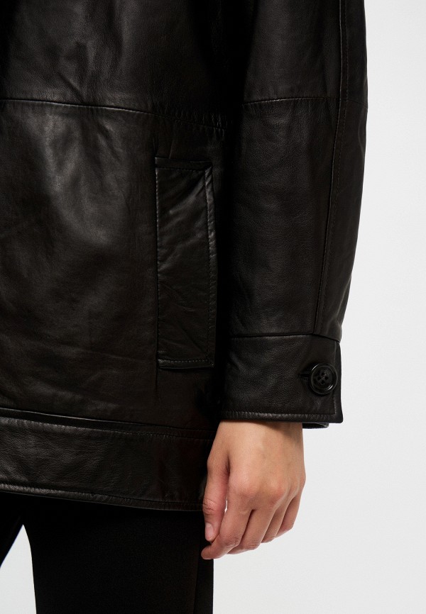 Marella Куртка кожаная утепленная - NARVEL - фото 6