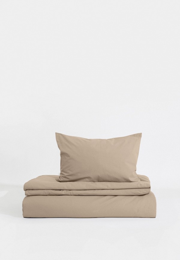 Lamoda Home Постельное белье 1,5-спальное - Перкаль, без простыни - фото 1