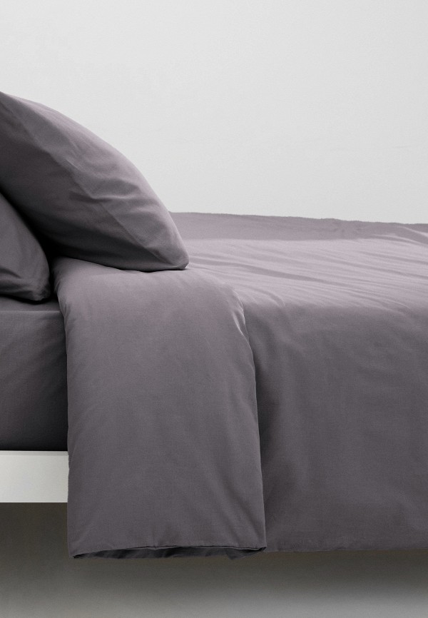 Lamoda Home Постельное белье Евро - Перкаль, без простыни - фото 4