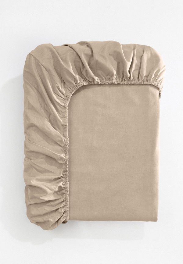 Lamoda Home Простыня 1,5-спальная - 90х200х25 см - фото 1