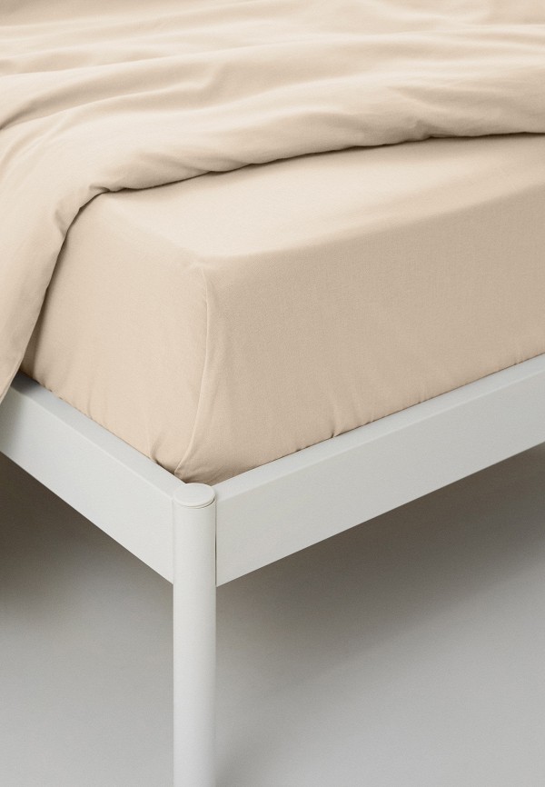 Lamoda Home Простыня 1,5-спальная - 90х200х25 см - фото 2