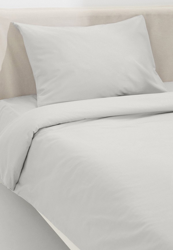 Lamoda Home Постельное белье 1,5-спальное - Сатин, без простыни - фото 3