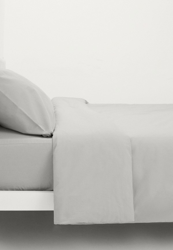 Lamoda Home Постельное белье 1,5-спальное - Сатин, без простыни - фото 4