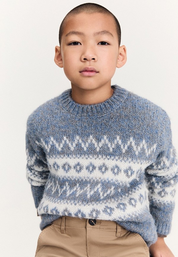 Mango Kids Свитер - BLUE - фото 1