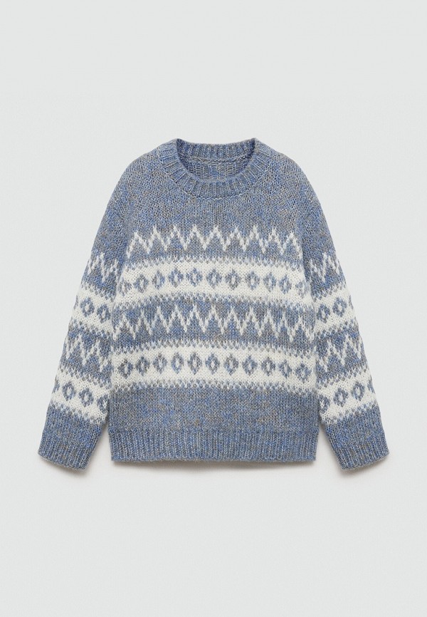 Mango Kids Свитер - BLUE - фото 3