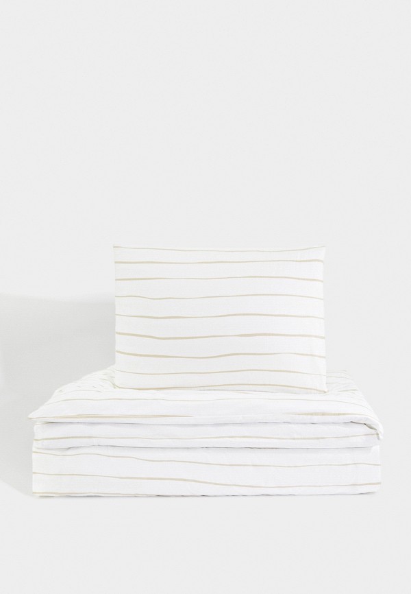 Lamoda Home Постельное белье 1,5-спальное - Перкаль, без простыни - фото 1