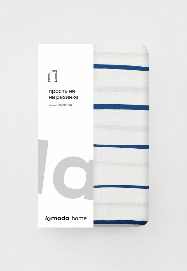 Lamoda Home Простыня 1,5-спальная - 90х200х25 см - фото 4