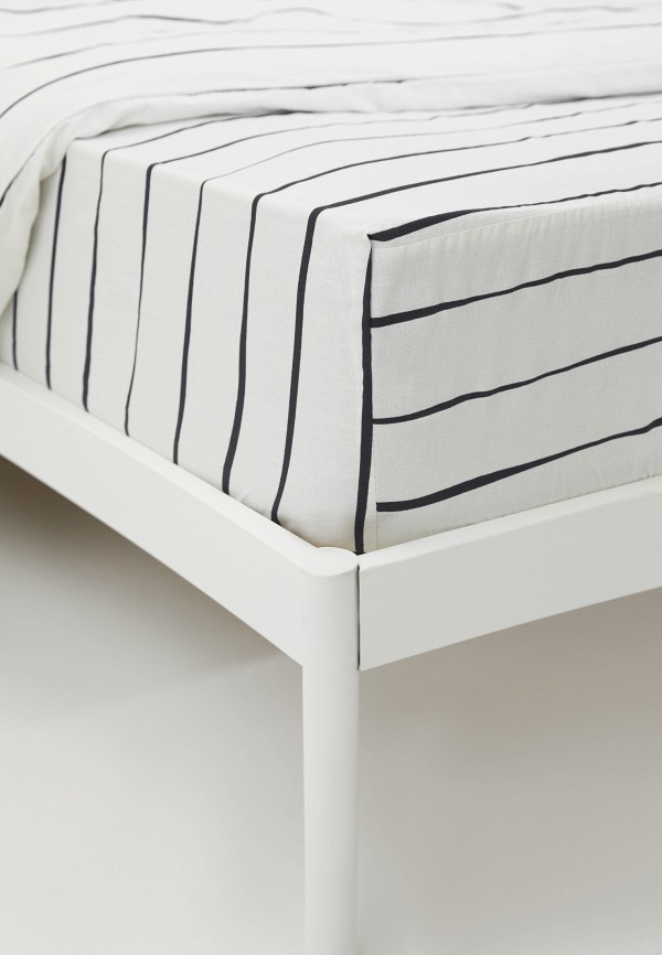 Lamoda Home Простыня Евро - 180х200х25 см - фото 2