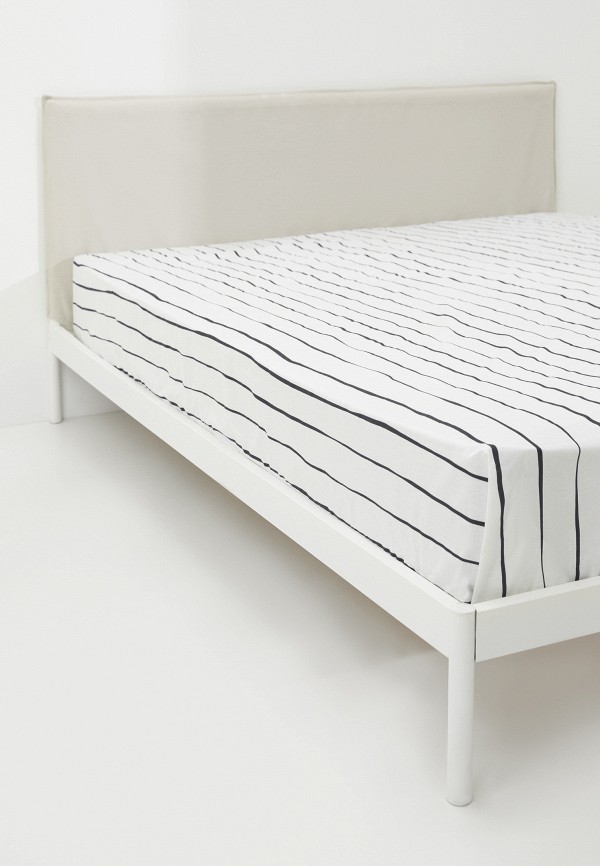 Lamoda Home Простыня Евро - 180х200х25 см - фото 4