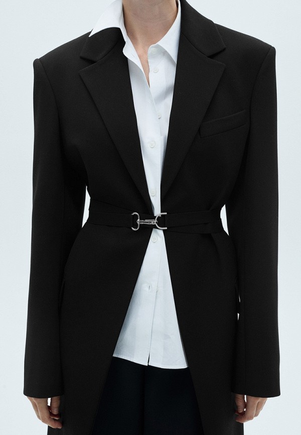 Mango Пальто однобортное - MAKEUP - фото 6