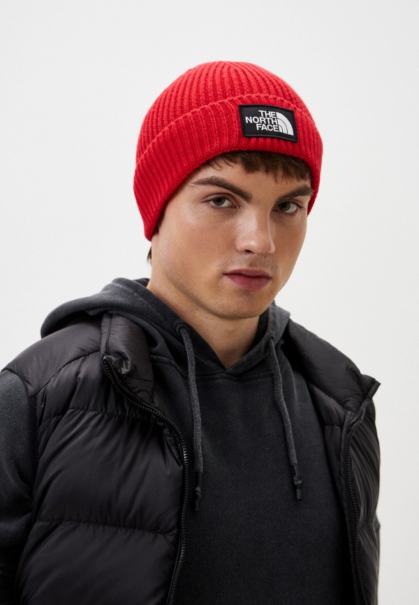 The North Face Tnf Logo Box Cuffed Beanie RTLADW358901 Lamoda
