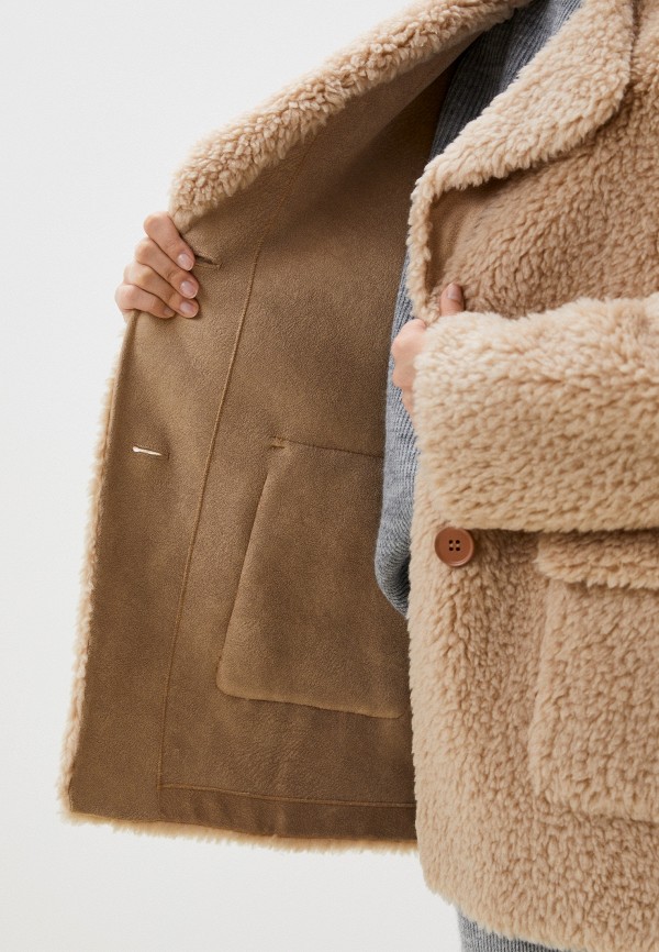 Sisley Пальто меховое - фото 4