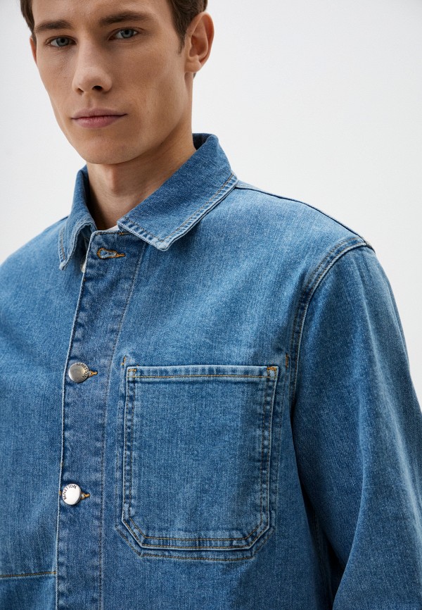 United Colors of Benetton Рубашка джинсовая - фото 4