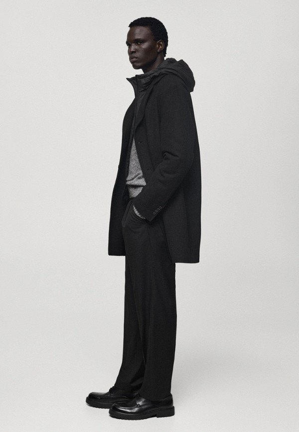 Mango Man Пальто однобортное - MATHIS - фото 4