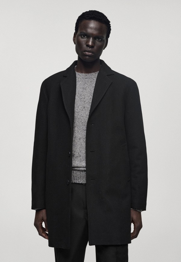 Mango Man Пальто однобортное - MATHIS - фото 5