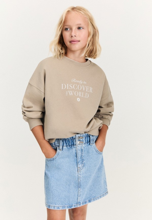 Mango Kids Свитшот - WORLD - фото 1