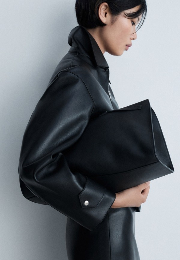 Mango Куртка кожаная - ZLATA - фото 3