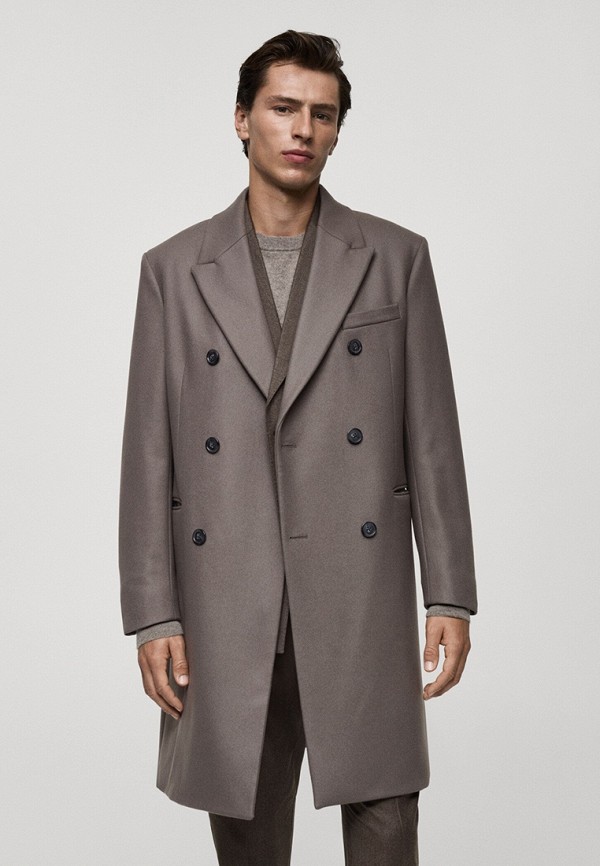 Mango Man Пальто двубортное - CARLO - фото 1