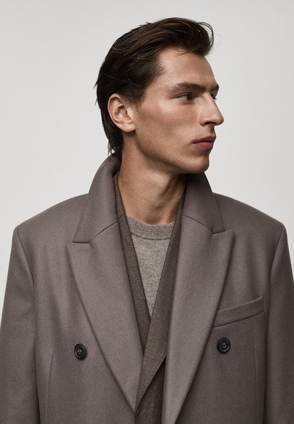 Mango Man Пальто двубортное - CARLO - фото 5