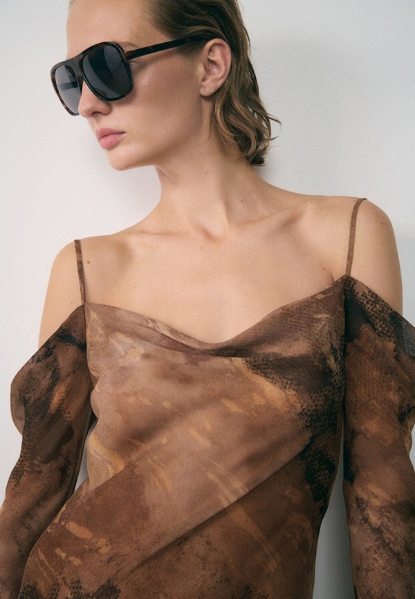 Mango Платье - CLOUD - фото 3