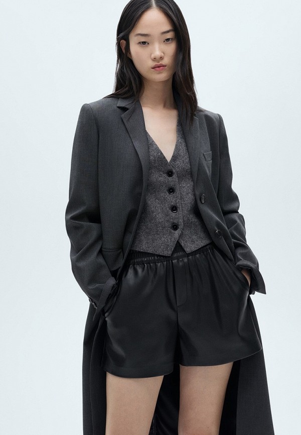 Mango Шорты кожаные - POMA - фото 5