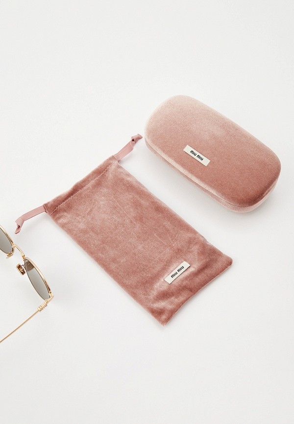 Miu Miu Очки солнцезащитные - MU 55ZS 5AK07F - фото 4