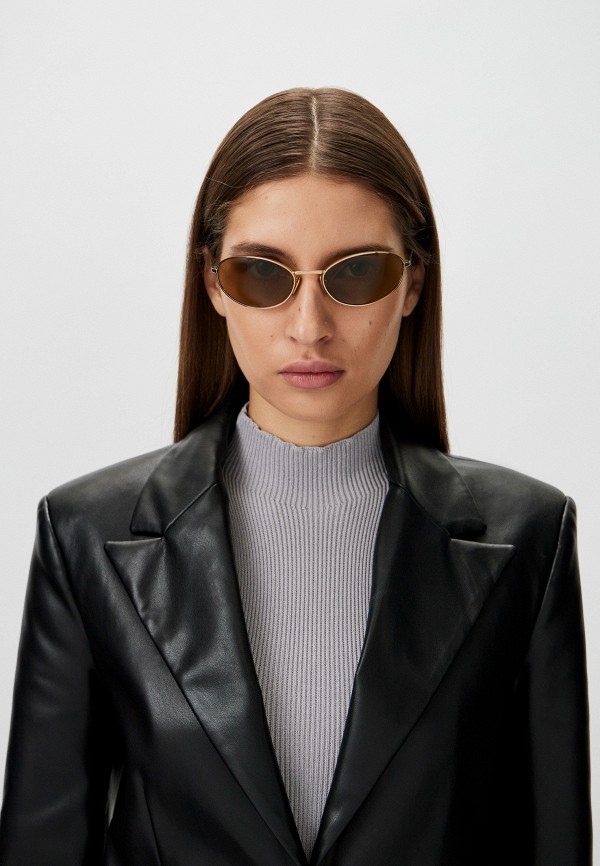 Prada Очки солнцезащитные - PR A59S 5AK70G - фото 5