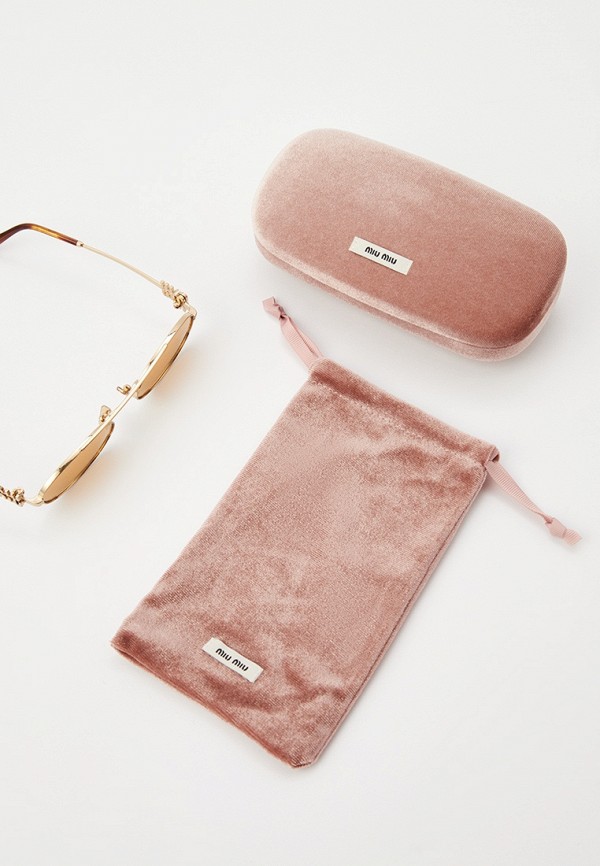 Miu Miu Очки солнцезащитные - MU 54ZS 5AK40D - фото 4